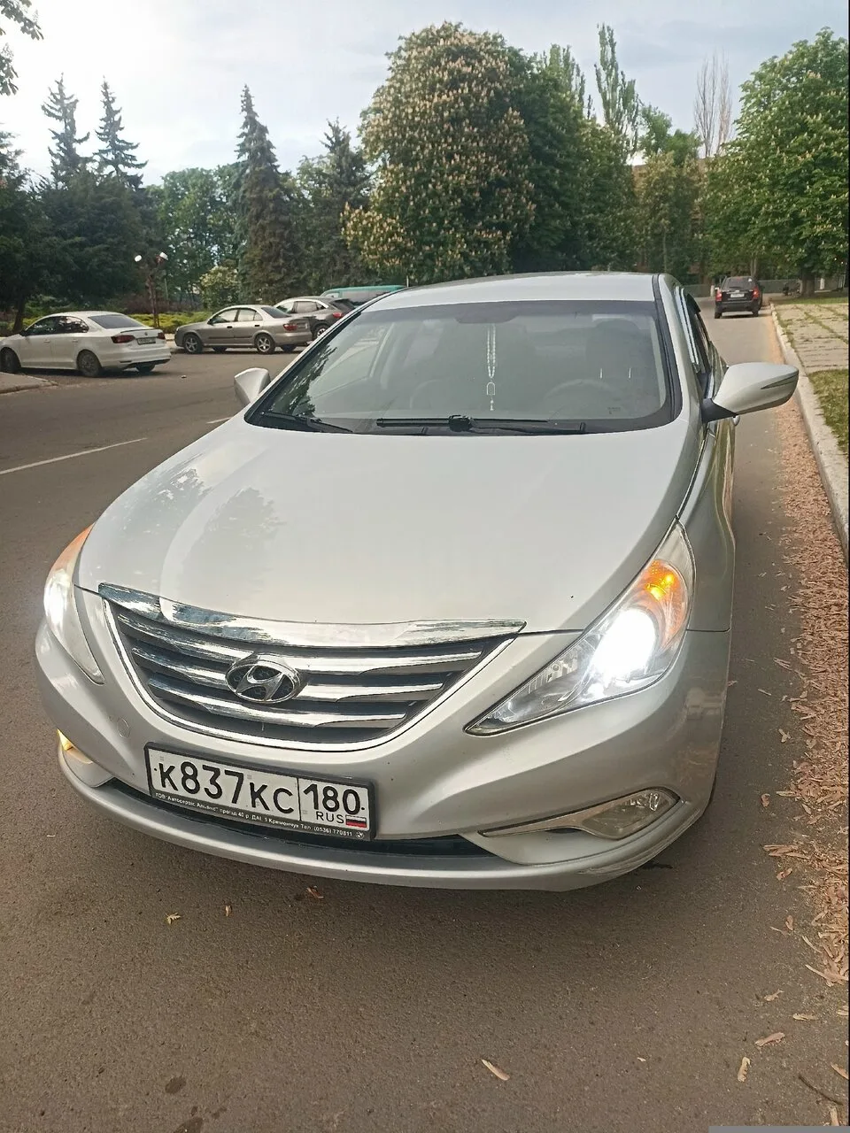 Продам легенду корейского автопрома Hyundai Sonata YF. Автомобиль на заводской газовой установке, бе