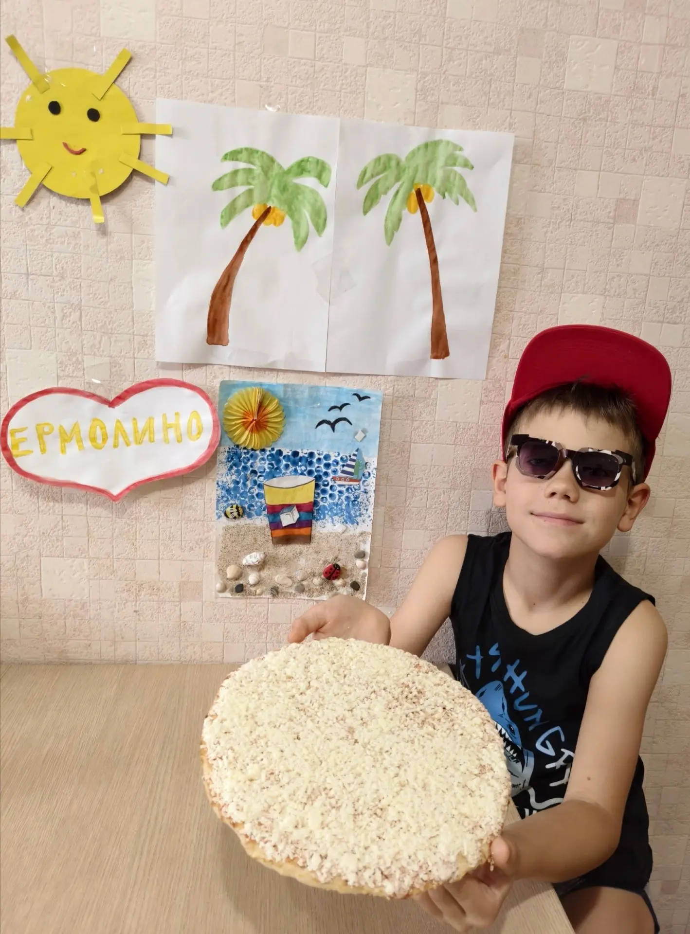 🌊 Море, солнце и аппетитная пицца!