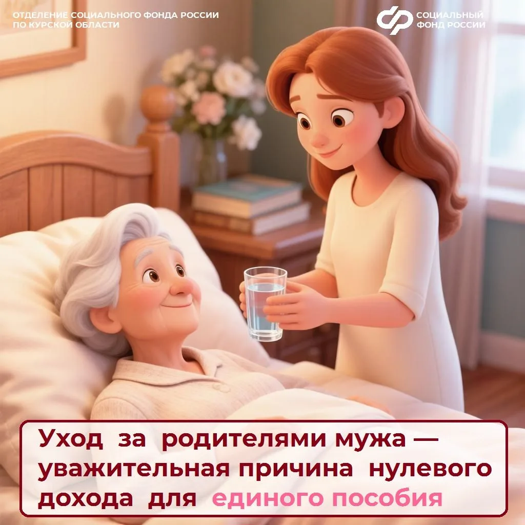 #ВОПРОС: Является ли уход за родителями мужа уважительной причиной отсутствия доходов д...