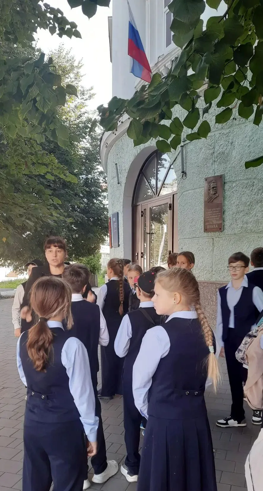 Экскурсия по городу для учащихся лицея