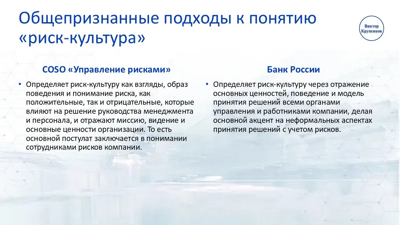 Риск-культура. Что это?