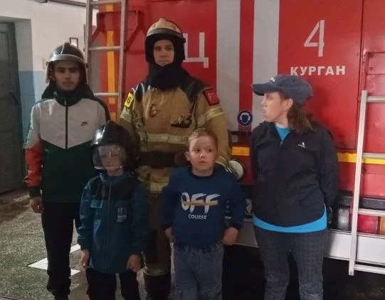 Ребята стационарного отделения в городе Кургане побывали в гостях у настоящих героев – ...
