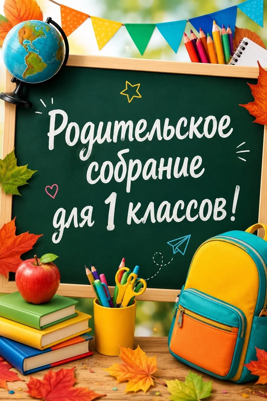 📢 ВНИМАНИЕ, РОДИТЕЛИ БУДУЩИХ ПЕРВОКЛАССНИКОВ!