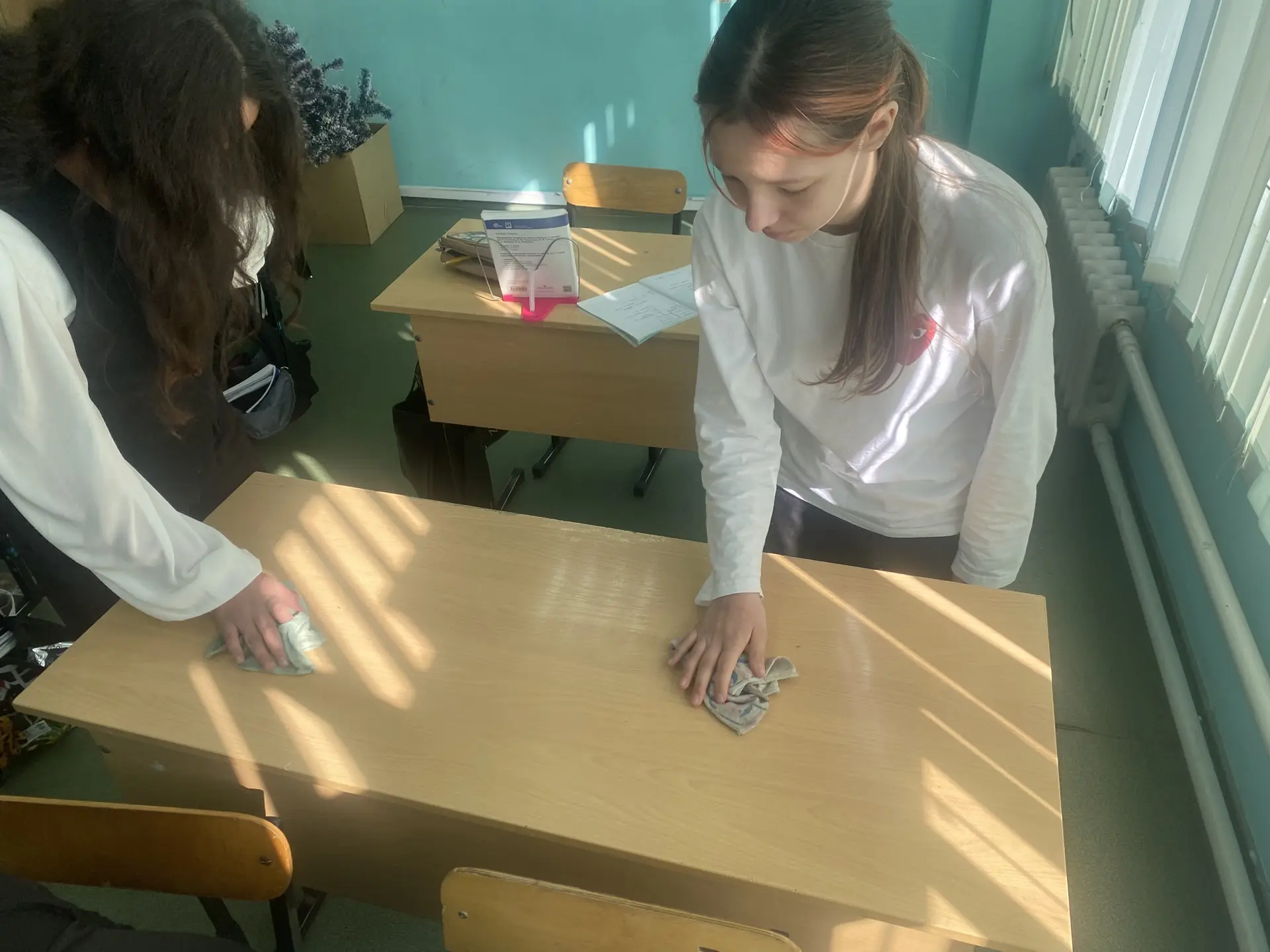 Всероссийская неделя субботников: мы за чистоту! 🧽В нашей школе стартовала Всероссийская неделя субб