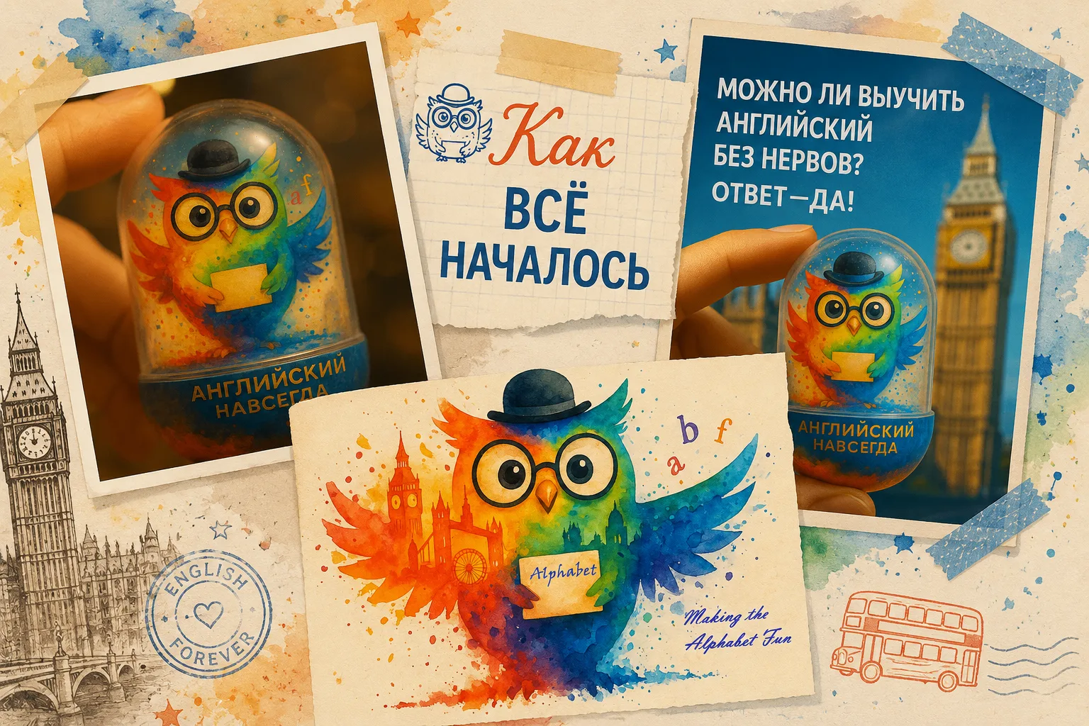 🦉 Как всё началось.