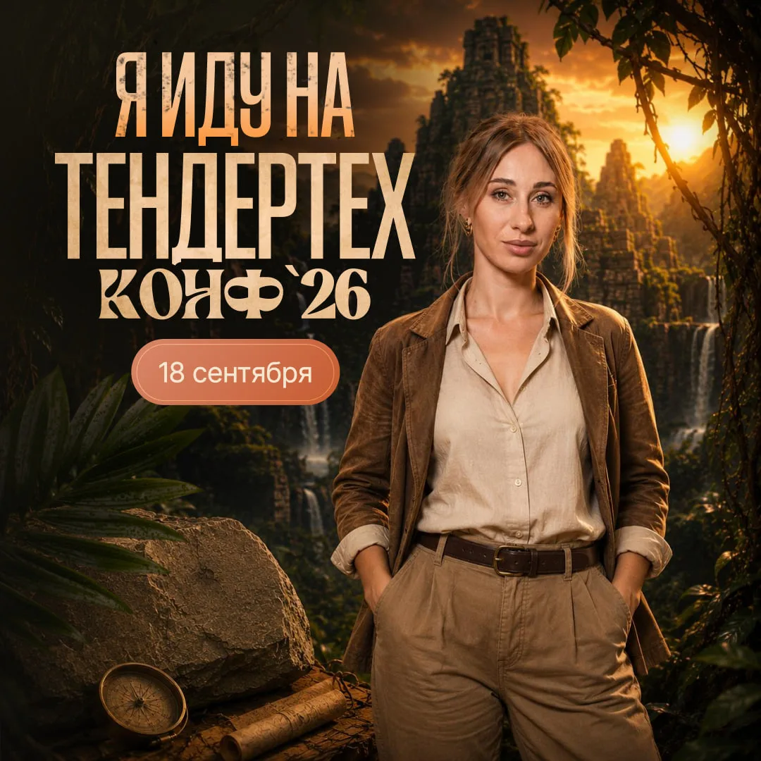 🎬 Почувствуйте себя героем экспедиции Тендертех Конф'26!