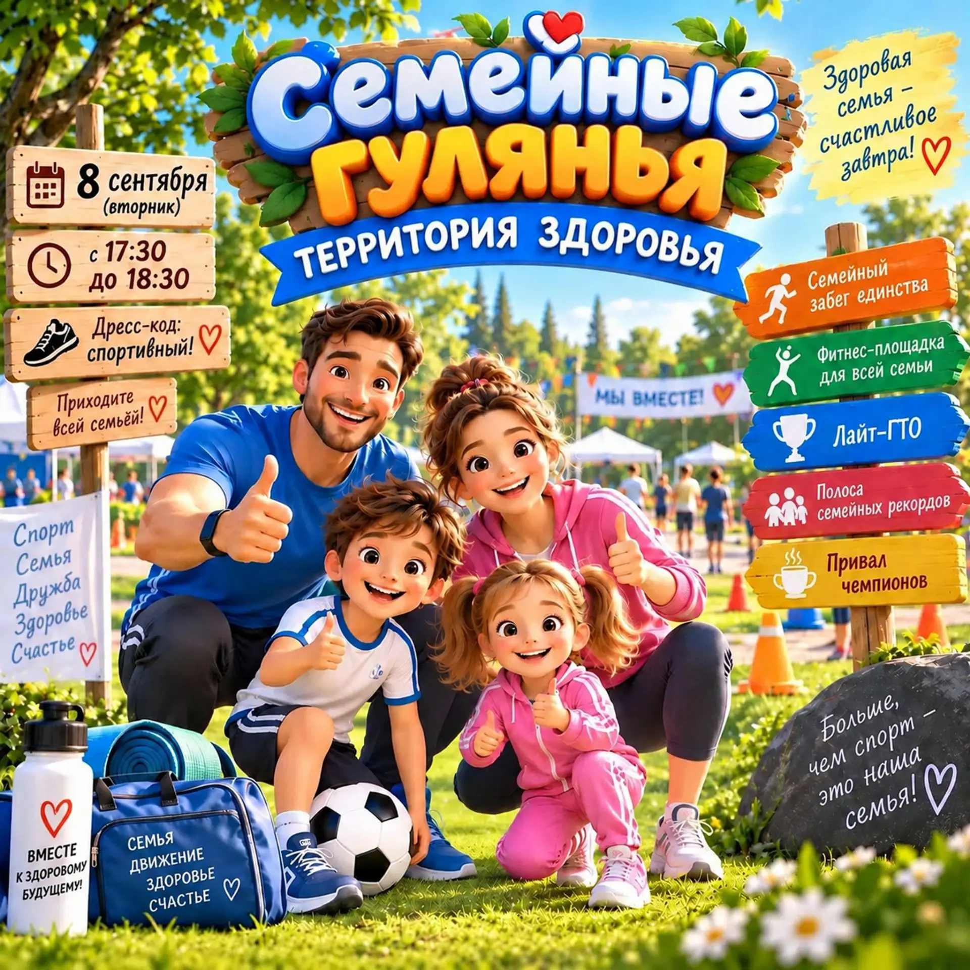 Дорогие папы и мамы, дедушки и бабушки!