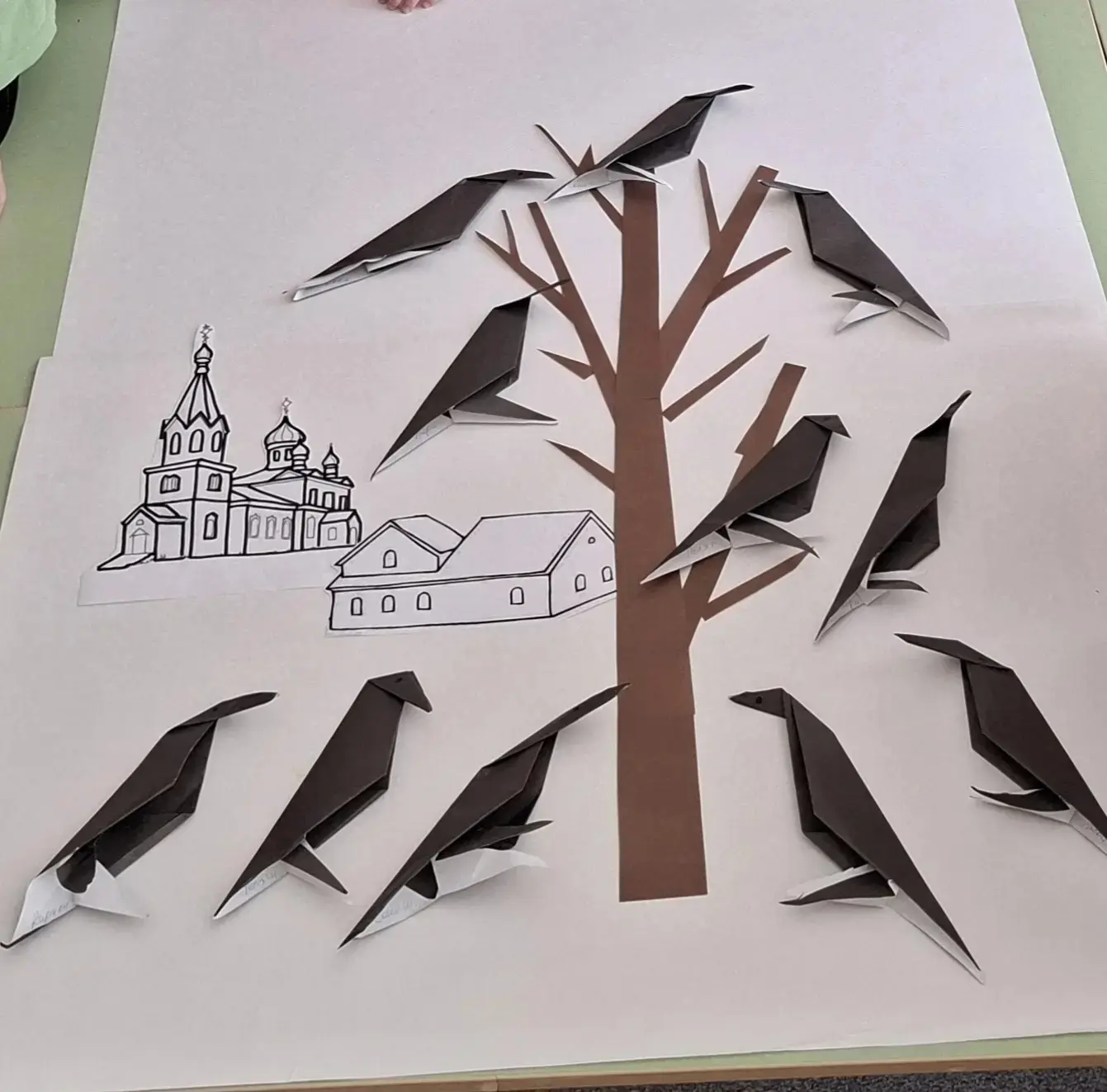 С наступлением весны возвращаются к нам перелетные птицы 🐦‍⬛🐦‍⬛🐦‍⬛ Первыми прилетают грачи.  1871 - 