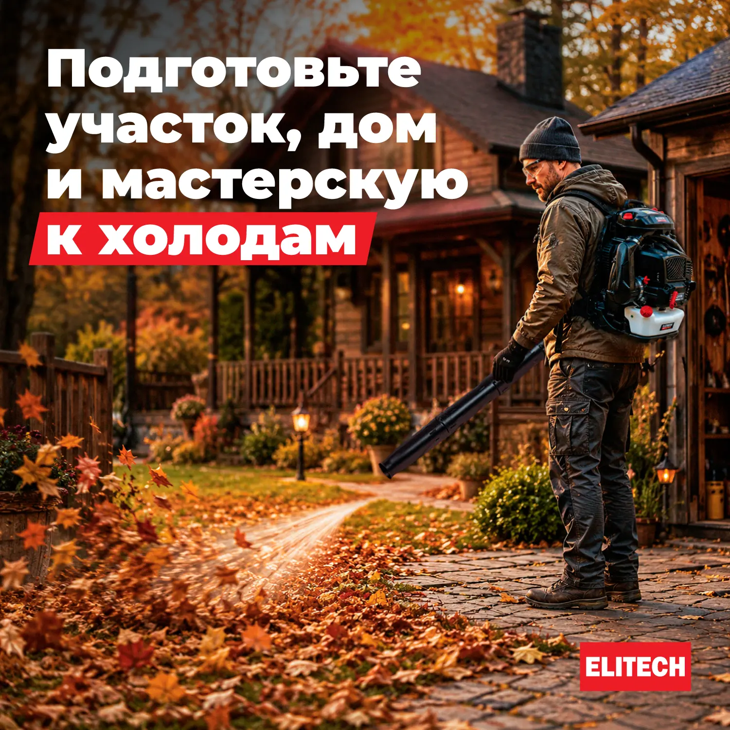 6 инструментов ELITECH, которые пригодятся этой осенью