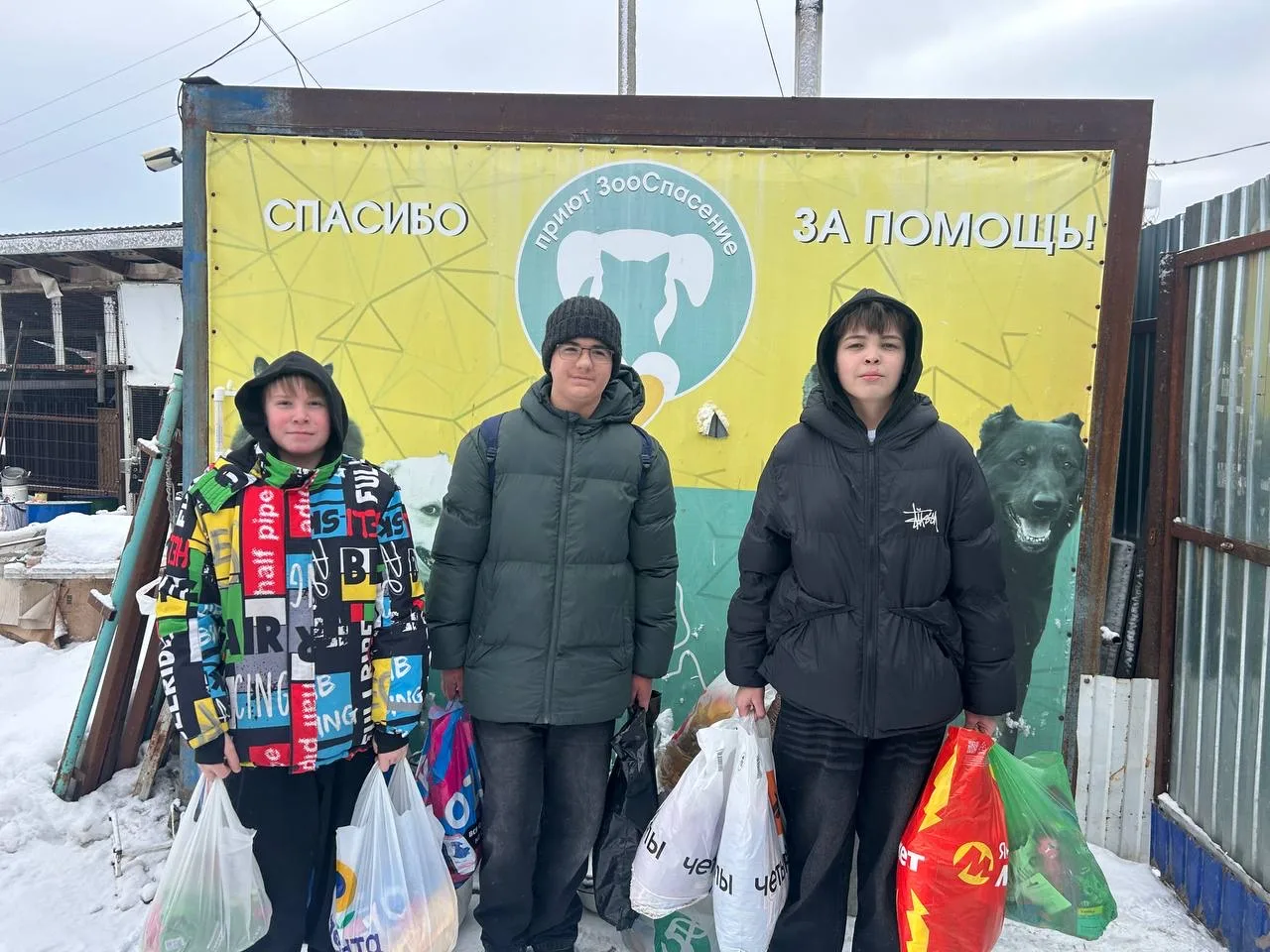 🐾 Добрые дела согревают ❤️  Наш 7А класс решил доказать, что мы в ответе за тех, кого приручили, и о