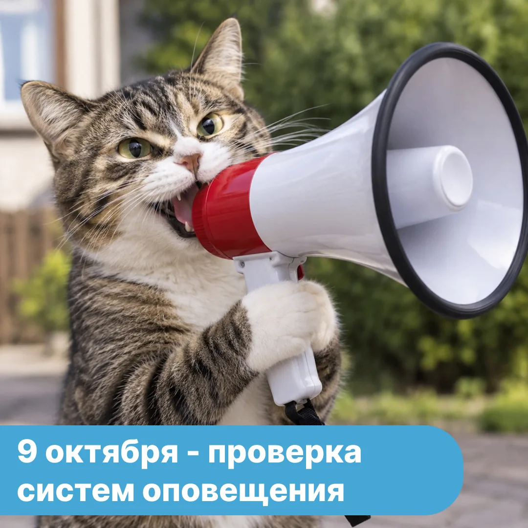 📢📢📢 9 октября в Красноярске проверят систему оповещения населения
