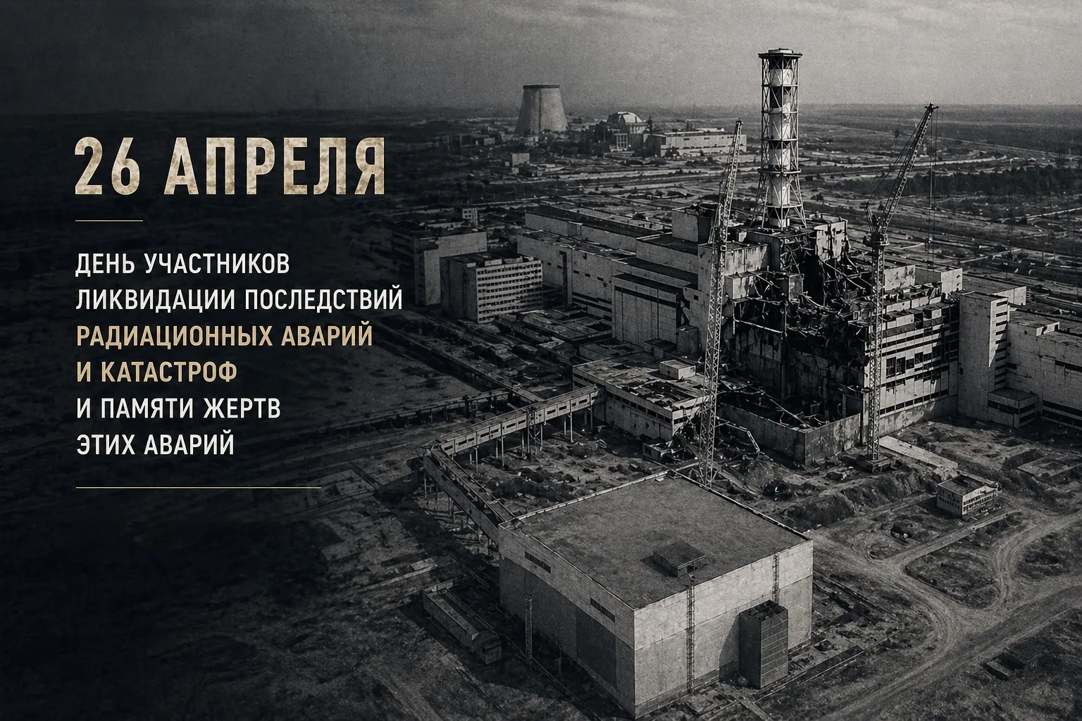 26 апреля — дата, которая навсегда осталась в истории как день большой трагедии и больш...