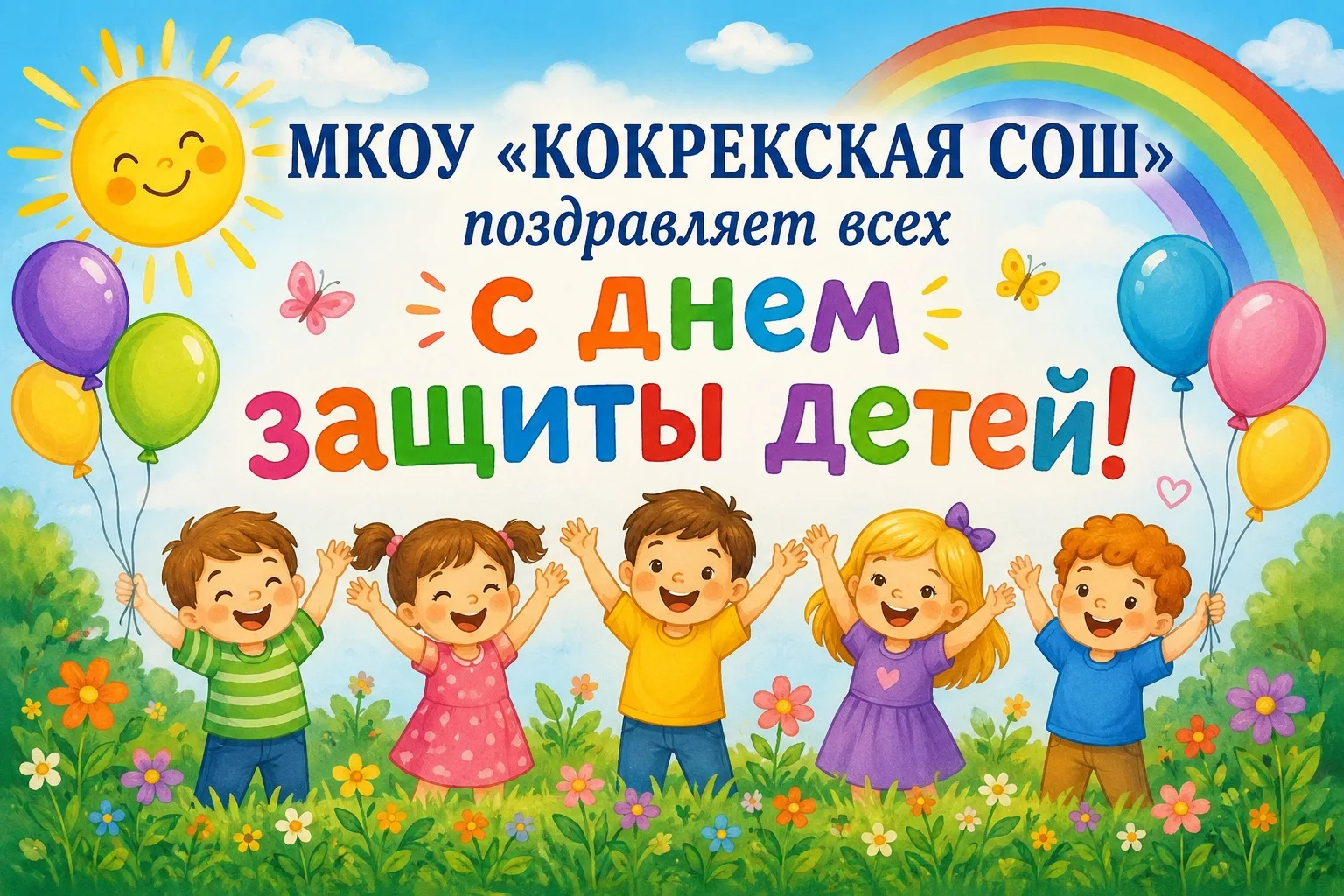 Сегодня отмечается Международный день защиты детей — праздник детства, радости и счастливых улыбок! 