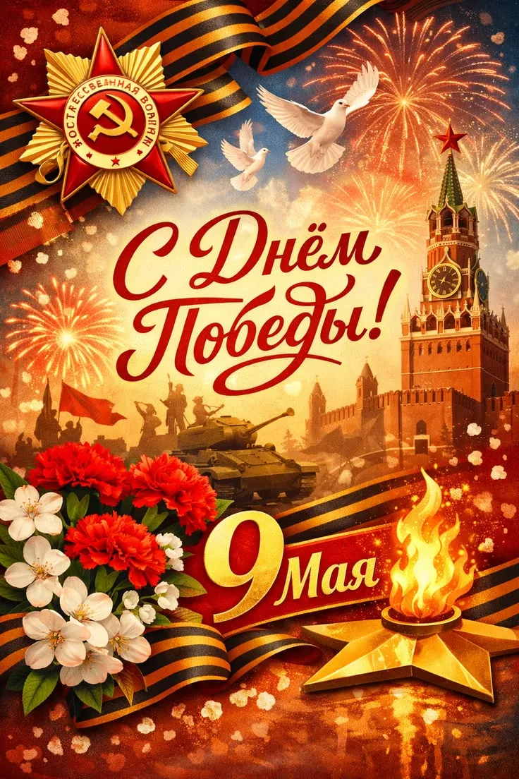 🙌  9 Мая – день, который навсегда останется частью нашей истории