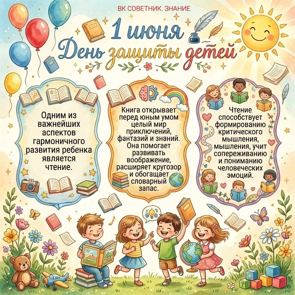 День защиты детей 🎈