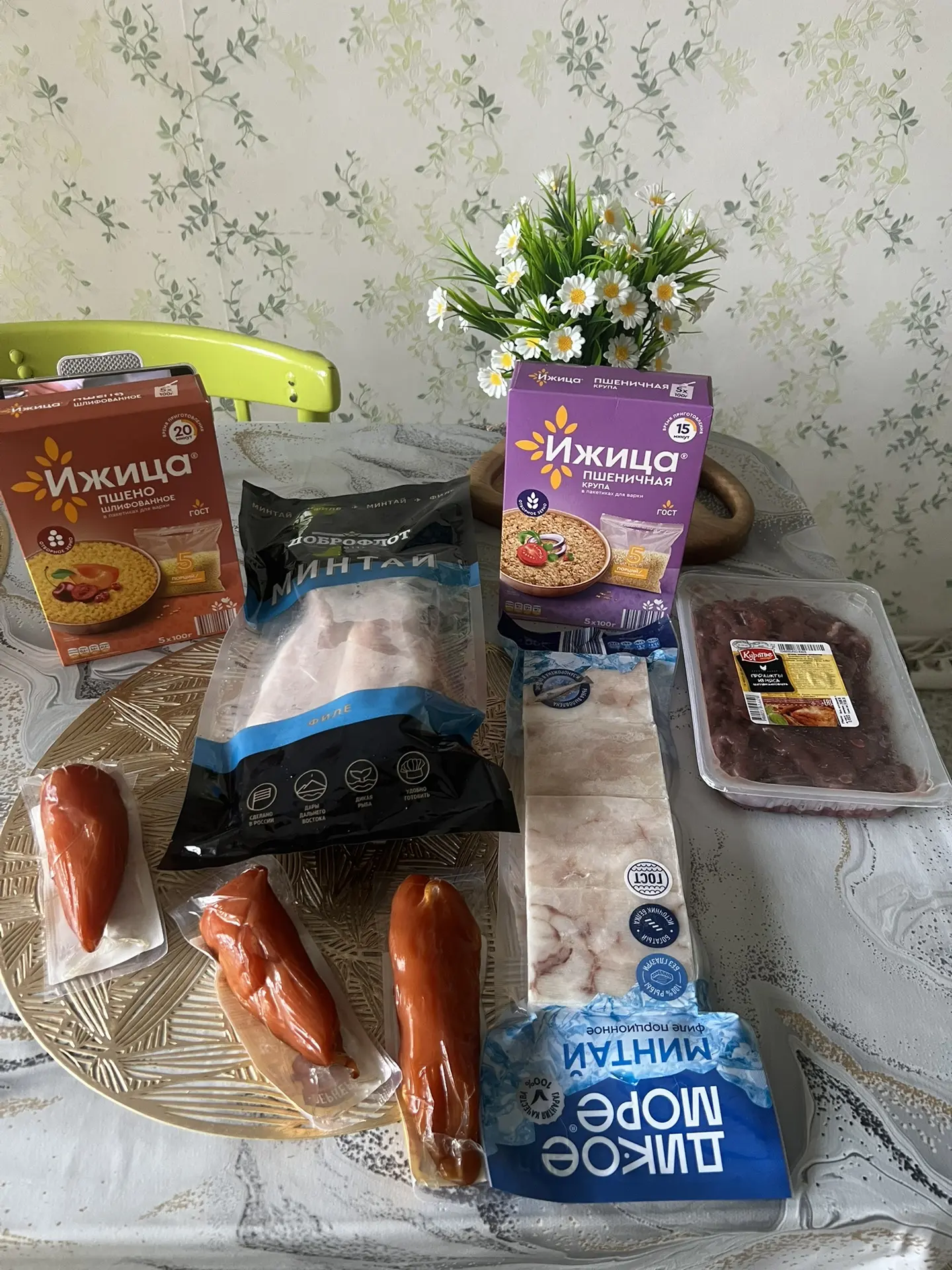 Привезли заказ из чижика: