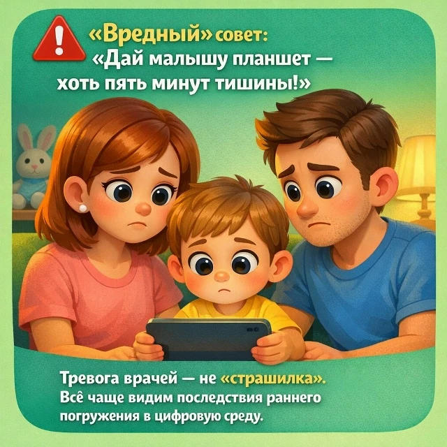 📌 Почему малышам до 3 лет экраны и телефоны строго противопоказаны?

⭐ 🔹 Современные гаджеты стали