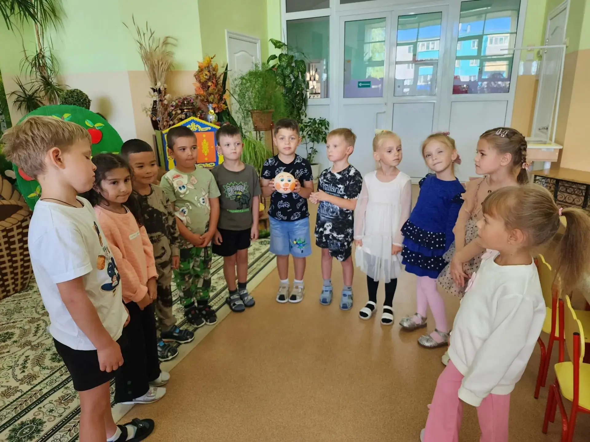 😊🌺Как Колобок по песочным дорожкам катился