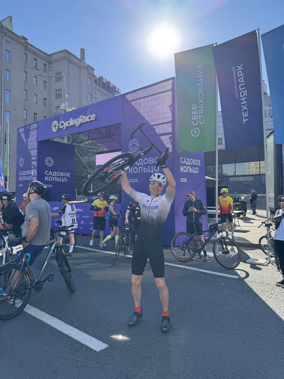 Вчера удалось проехать гонку «Садовое кольцо» 🚴