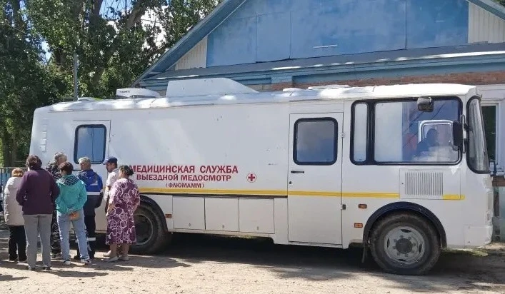 🚐 «Поезд здоровья»Областного центра общественного здоровья и медицинской профилактики начинает свою
