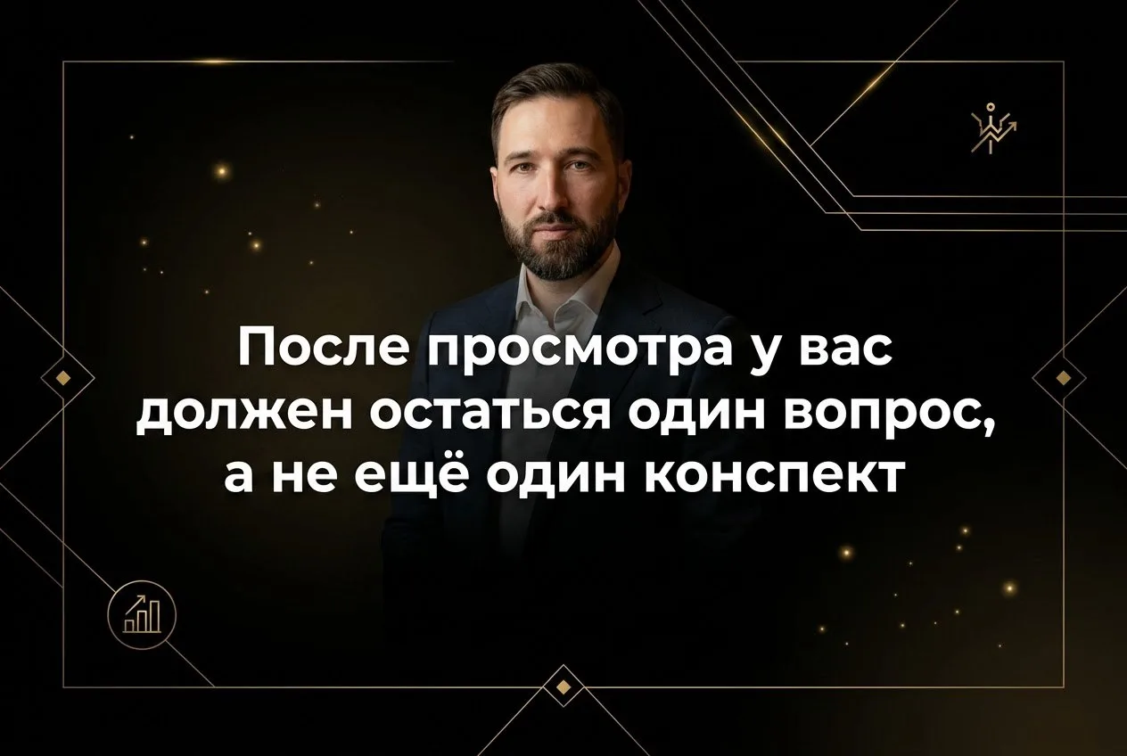 "Сохраню. Потом ещё раз всё спокойно пересмотрю".
