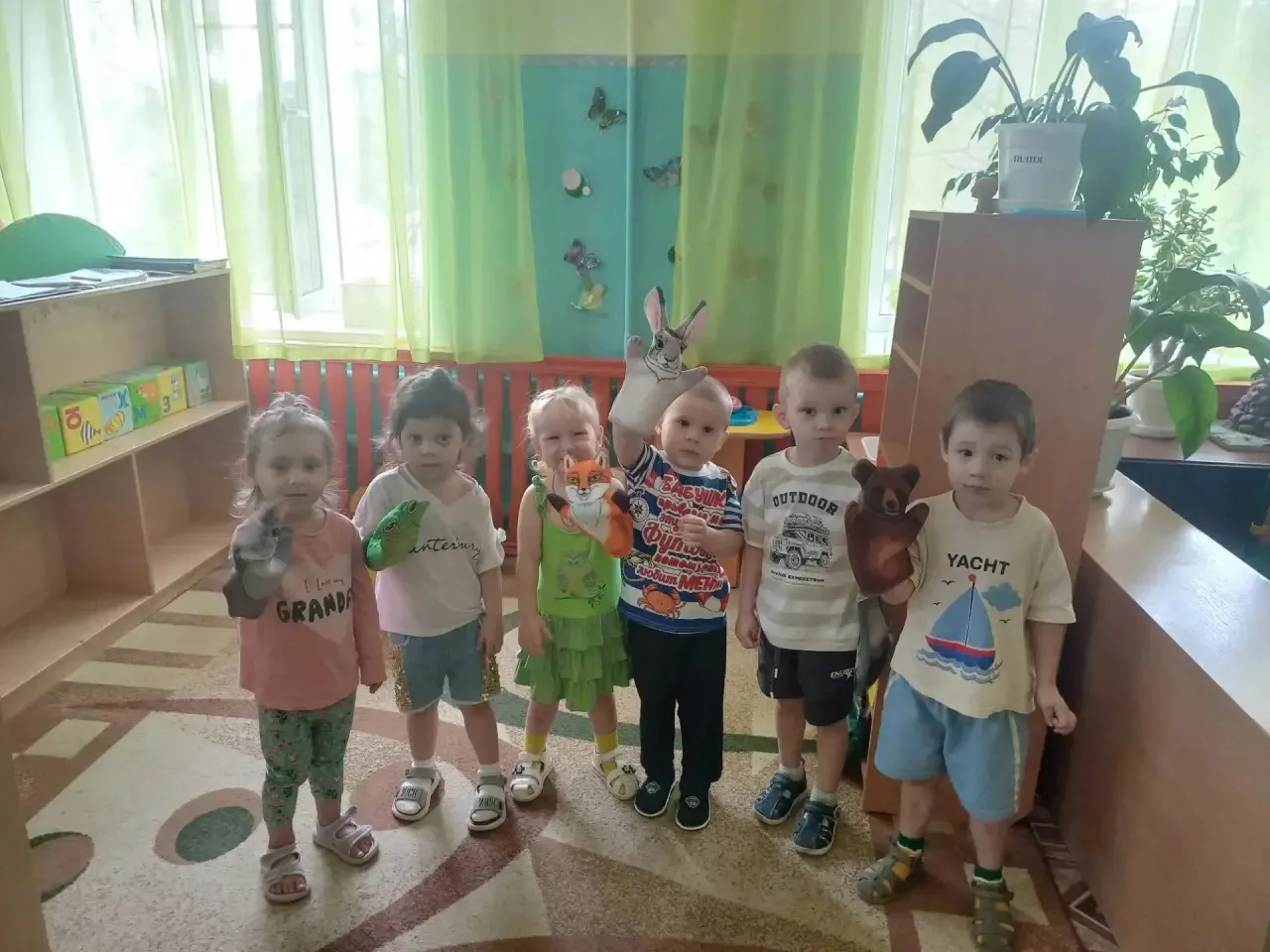 🎉 Неделя театра в младшей группе «Улыбка»! 🎉