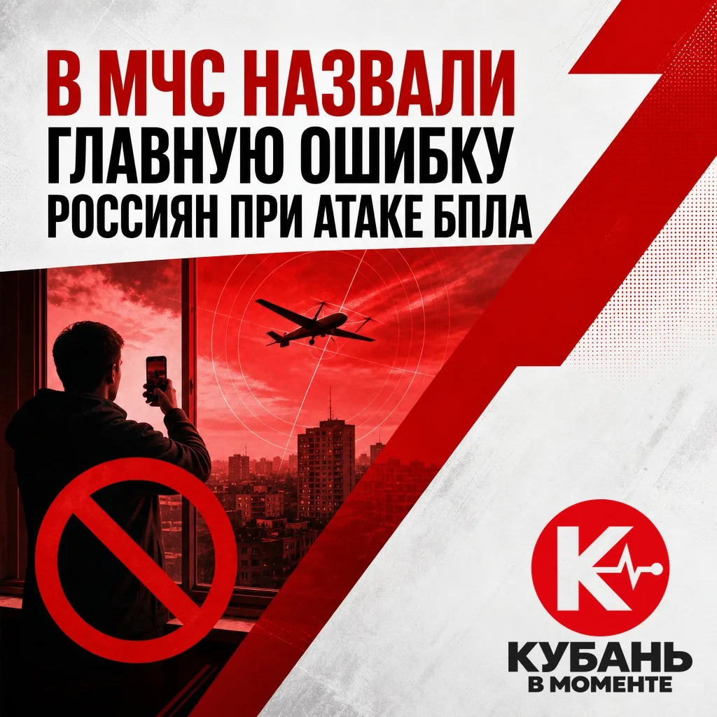 В МЧС назвали главную ошибку россиян при атаке БПЛА