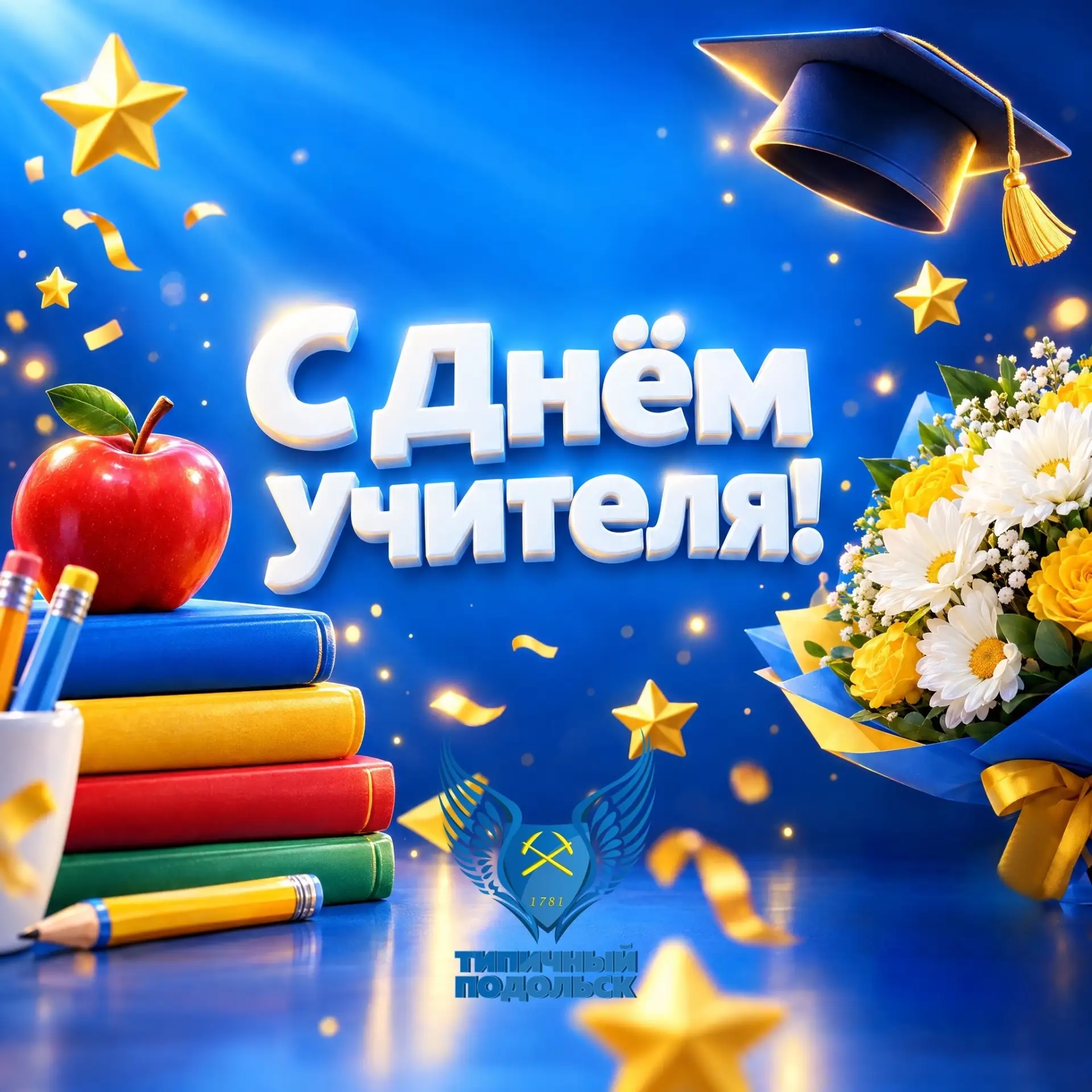 🌷 С Днём учителя! 📚✨