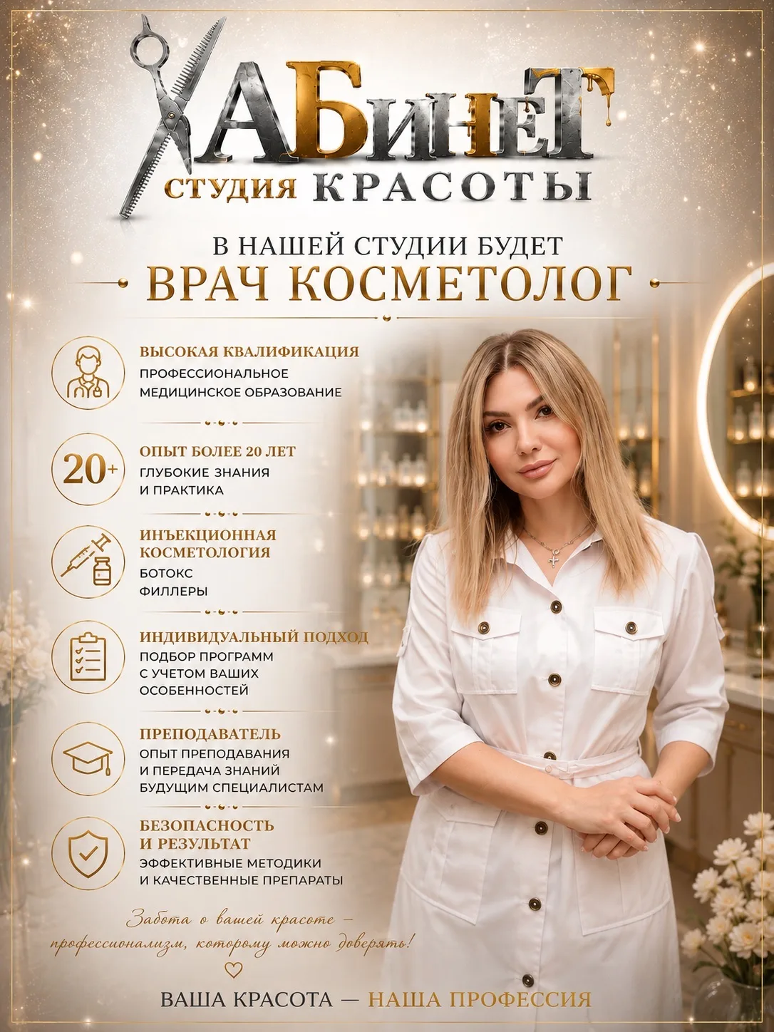 Скоро в нашей студии — новое направление 💉