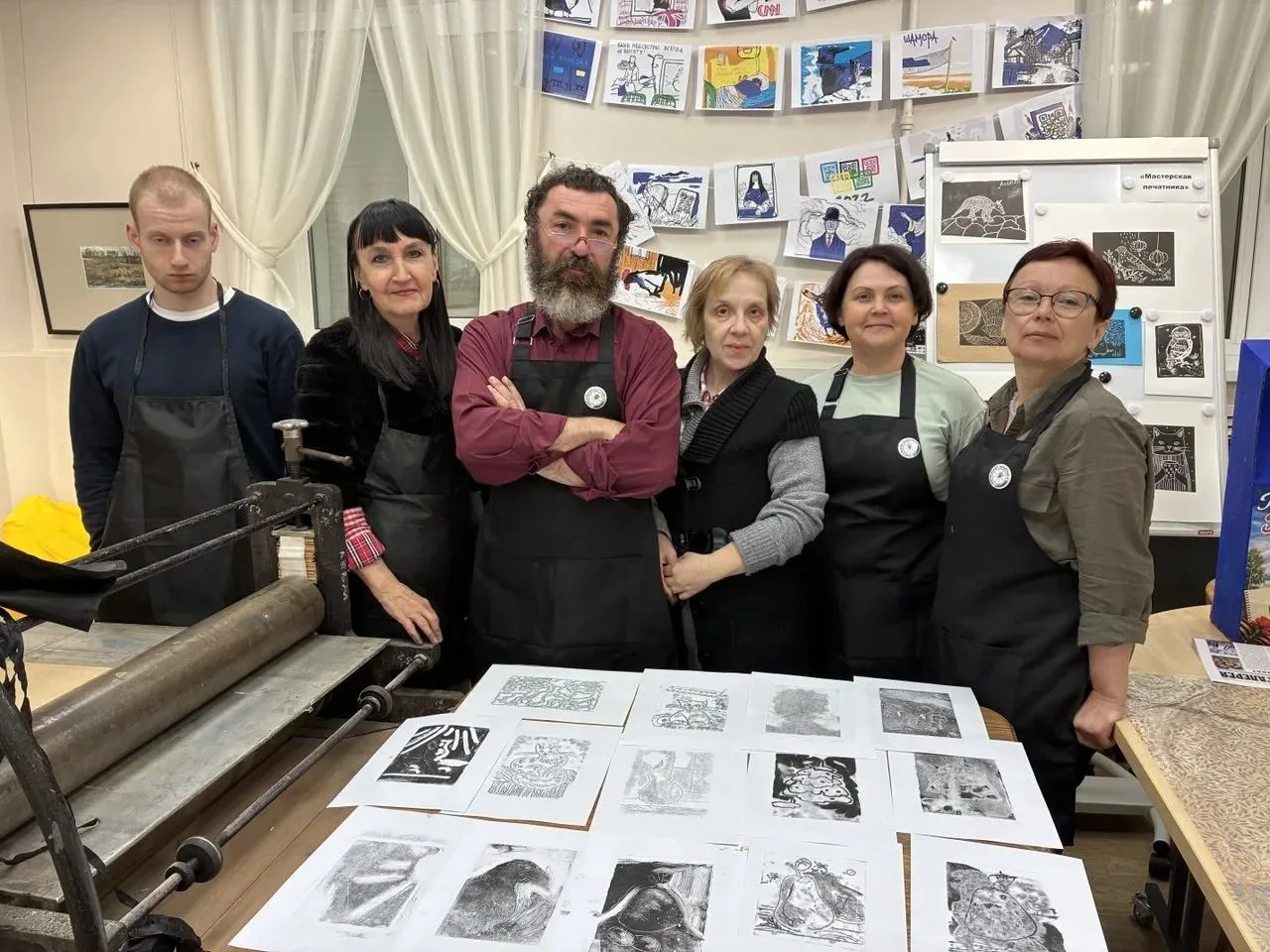 ✅В выставочном пространстве Приморской картинной галереи прошёл мастер-класс «Мастерска...