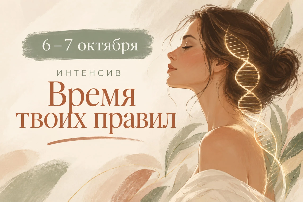 Если вы уже в чате интенсива «Время твоих правил» — тогда знаете, о чём пост. Если ещё ...