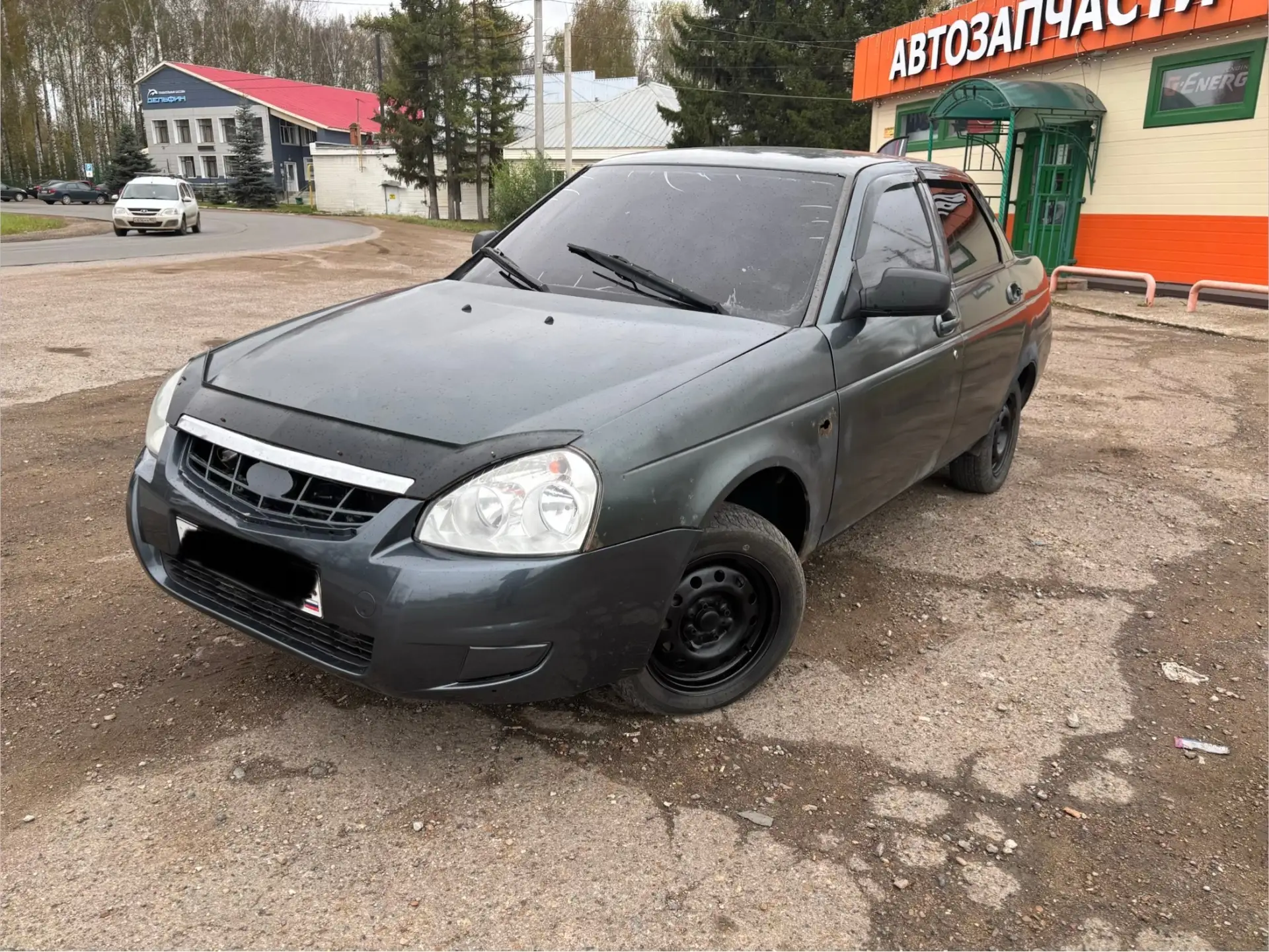 Приора, 2008 года, на полном уверенном ходу, мотор коробка без нареканий
