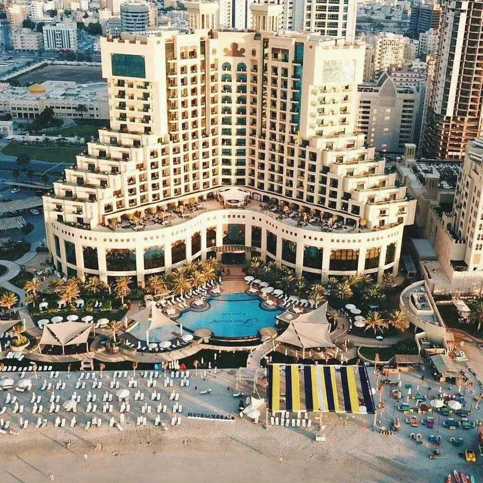 Пляжный отель в ОАЭ 🇦🇪