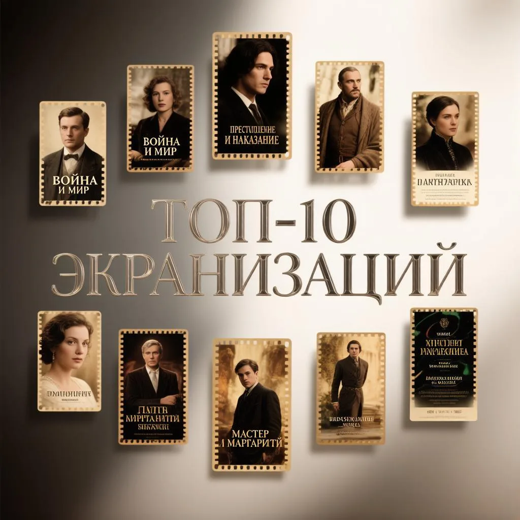 ☄️Подборка из 10 фильмов-экранизаций, которые помогут освежить сюжеты классических прои...