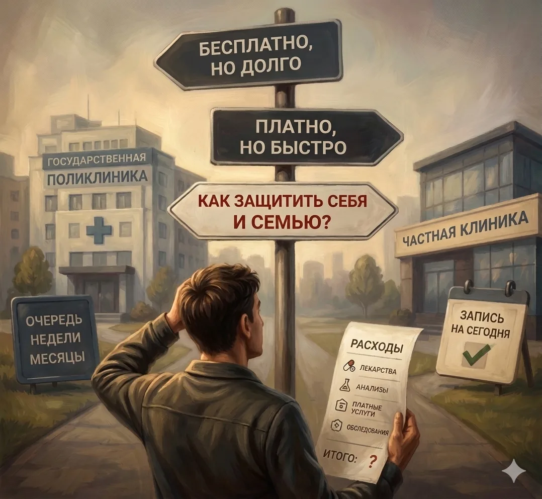 🏥 «Бесплатная медицина» в России всё чаще оплачивается… самими пациентами