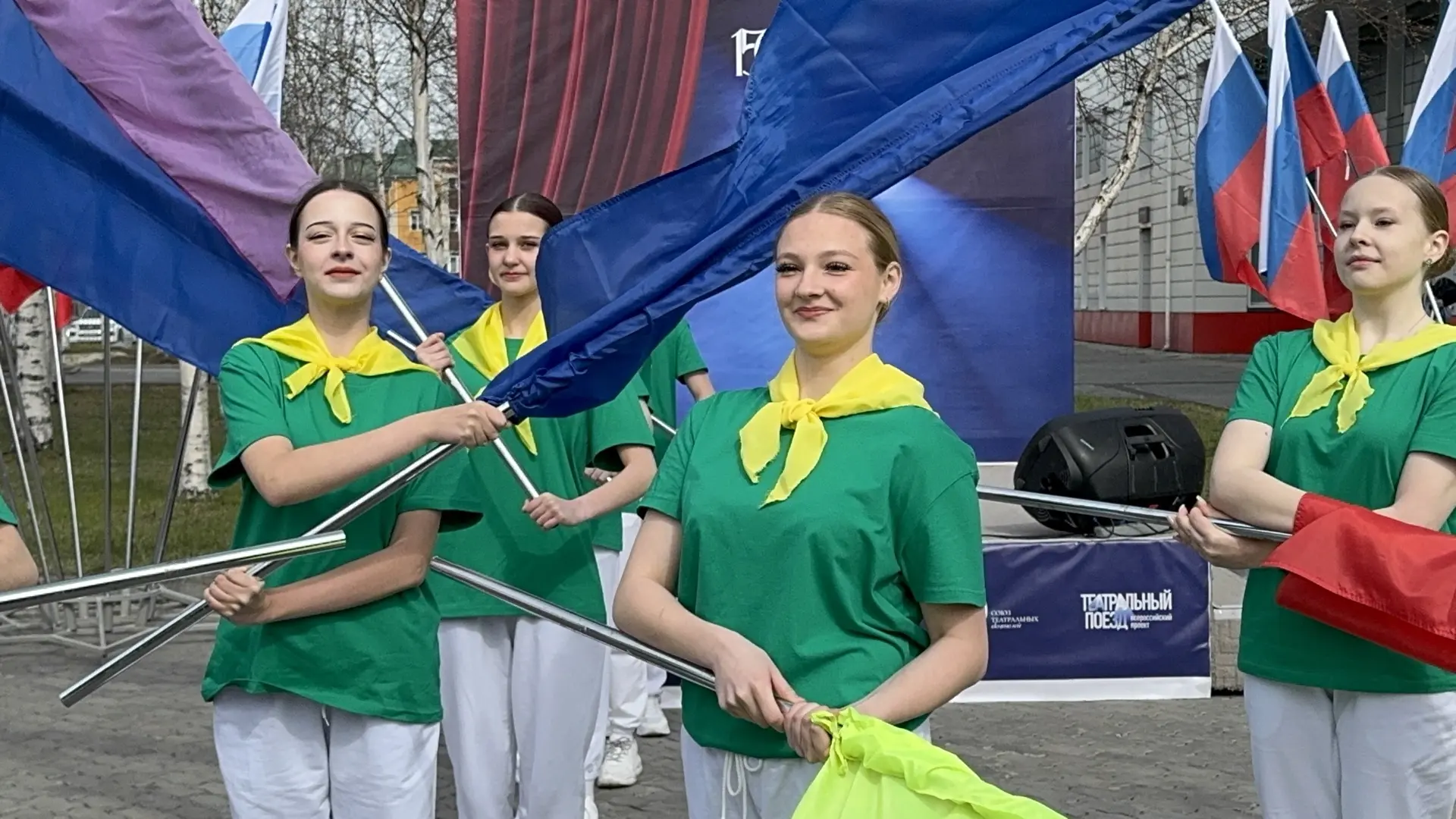 🎭 Сегодня наша Тында стала настоящей театральной столицей!  Город стал свидетелем уникального культу