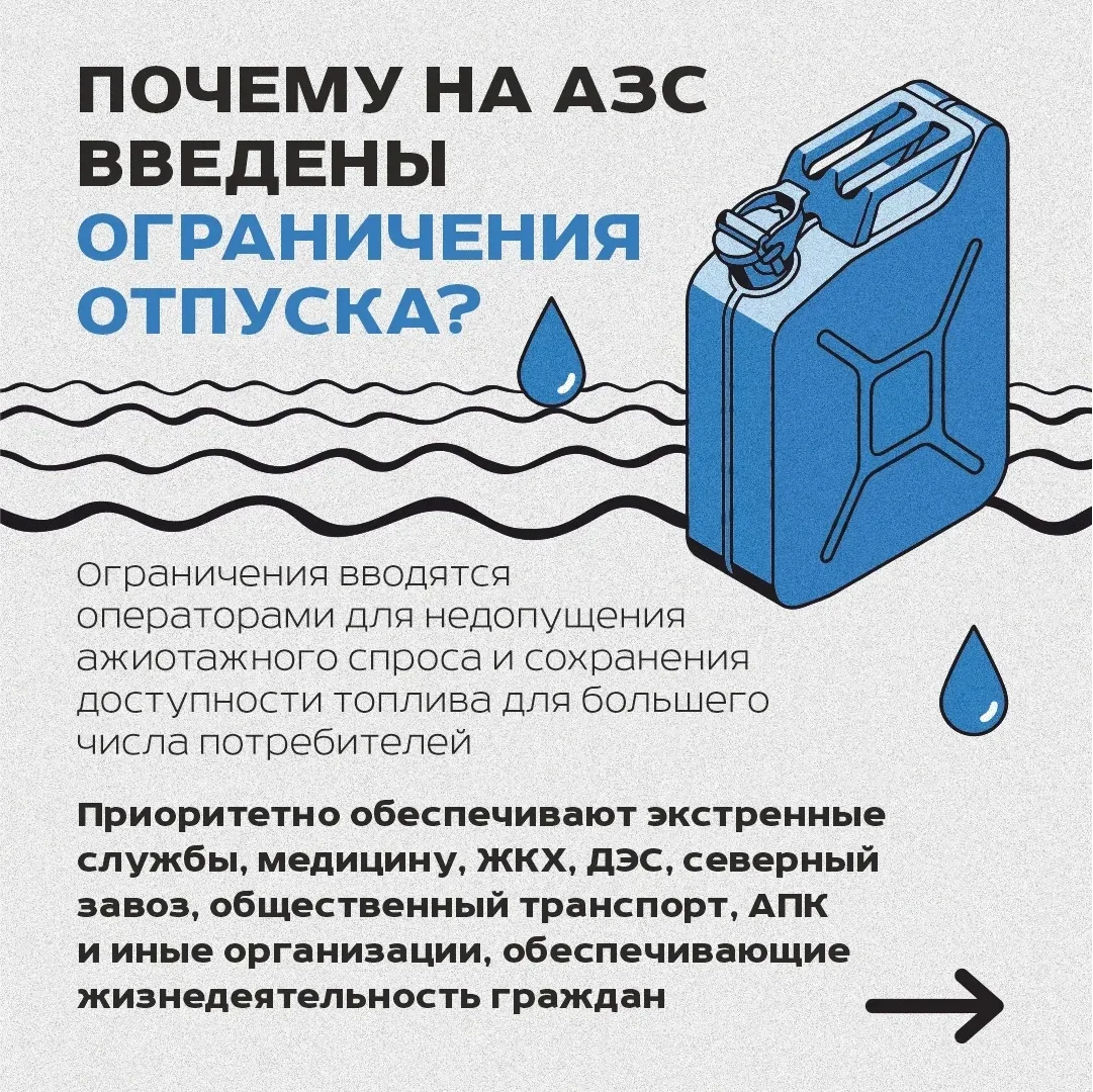 ❗Топливо в Хабаровском крае

Какие организации относятся к приоритетным отраслям? Почему введены огр