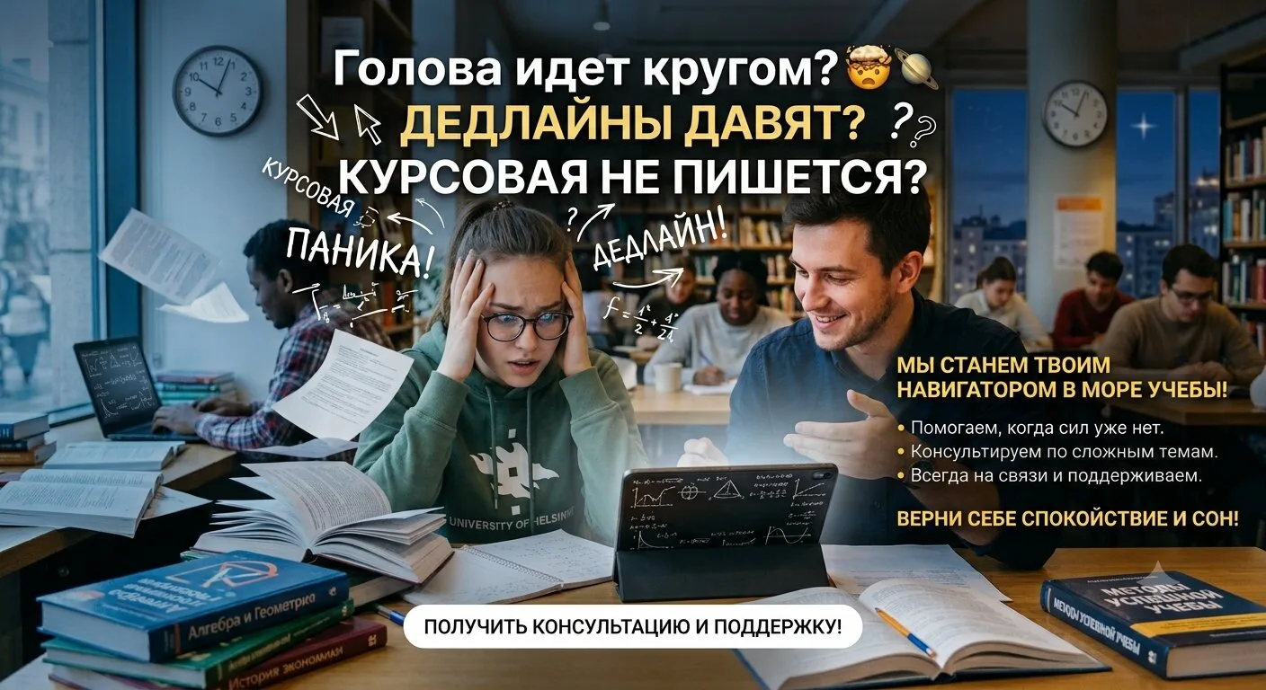 Сессия на носу? Сдадим без нервов!