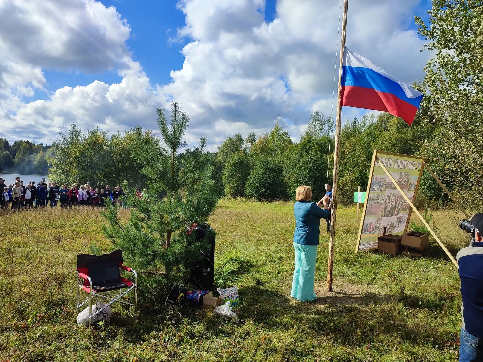 В Опарино впервые прошли областные соревнования по спортивному ориентированию!