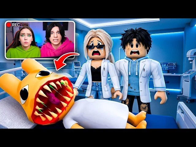 МЫ С КСЮШЕЙ ЛЕЧИМ ЖИВОТНЫХ от АНОМАЛИЙ В ROBLOX!