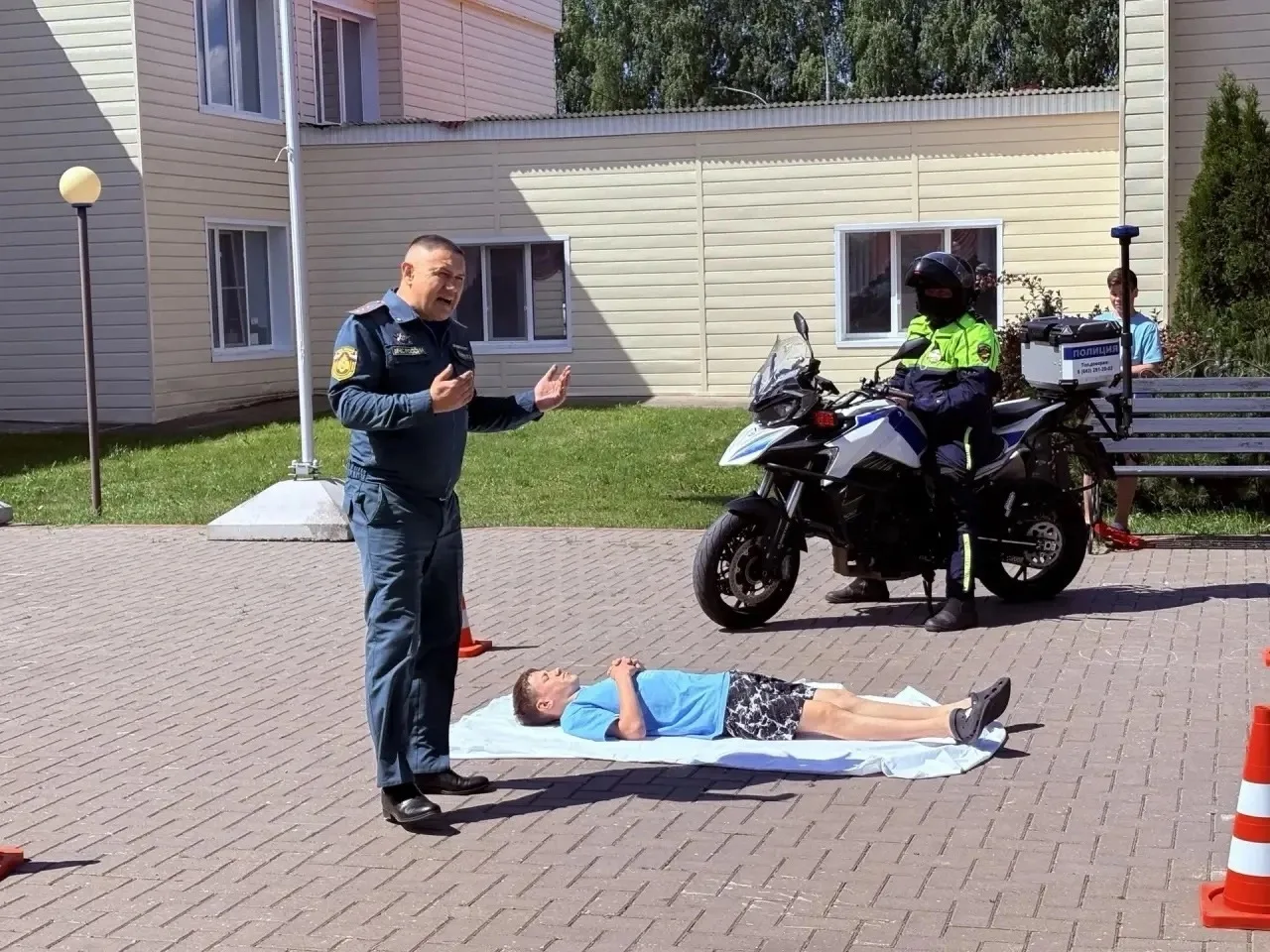 Безопасные каникулы в «Балкыше»! 

В детском лагере «Балкыш» прошла профилактическая акция «Безопасн