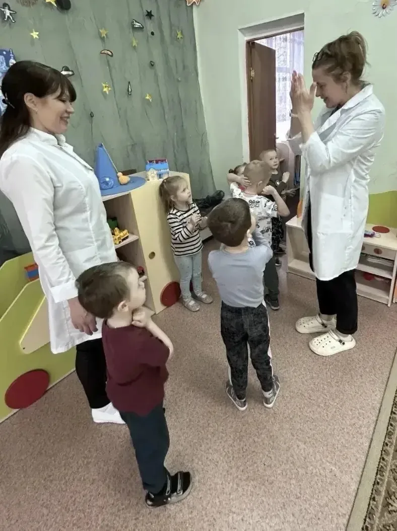 Дошкольное отделение № 3 с. Мишутино (СОШ № 1)  Состоялся "День здоровья", посвящённый формированию 