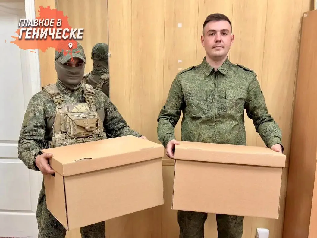 Офицеры СК России передали продукты военнослужащим на Херсонском направлении