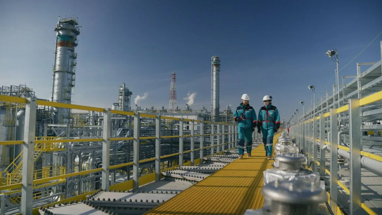 На Амурском газохимическом комплексе произошел взрыв, в результате которого пять челове...