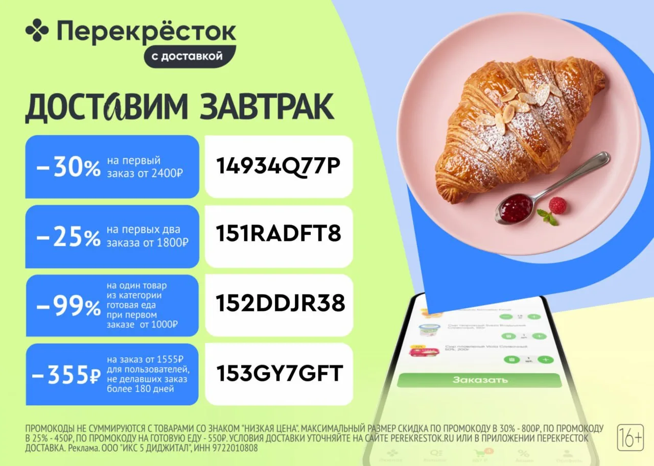 🍴Перекрёсток Доставка
