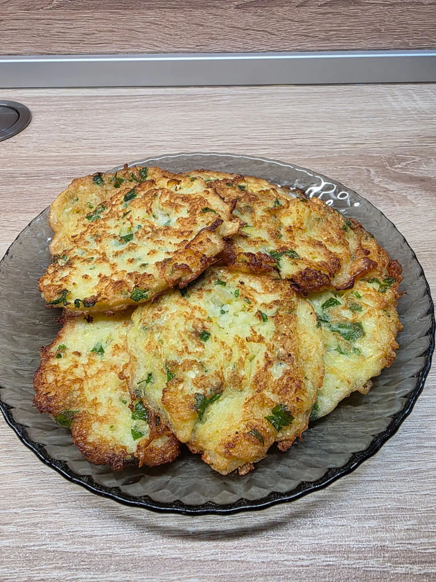 Заключительные кабачковые оладушки в этом году 😋.
