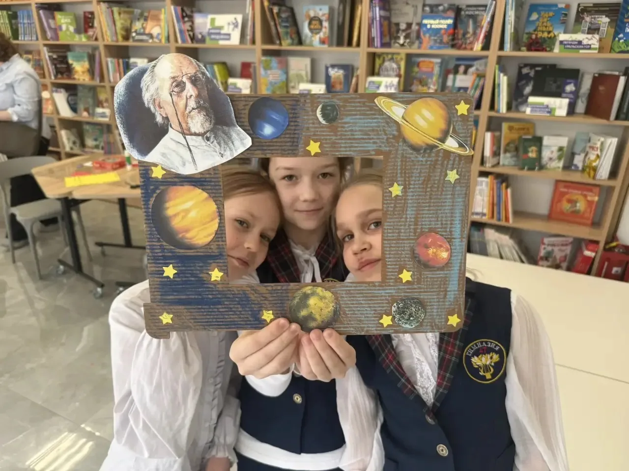 🚀 Космические приключения 3 Б класса! 🌌  Сегодня орлята вместе с классным руководителем Надеждой Юрь