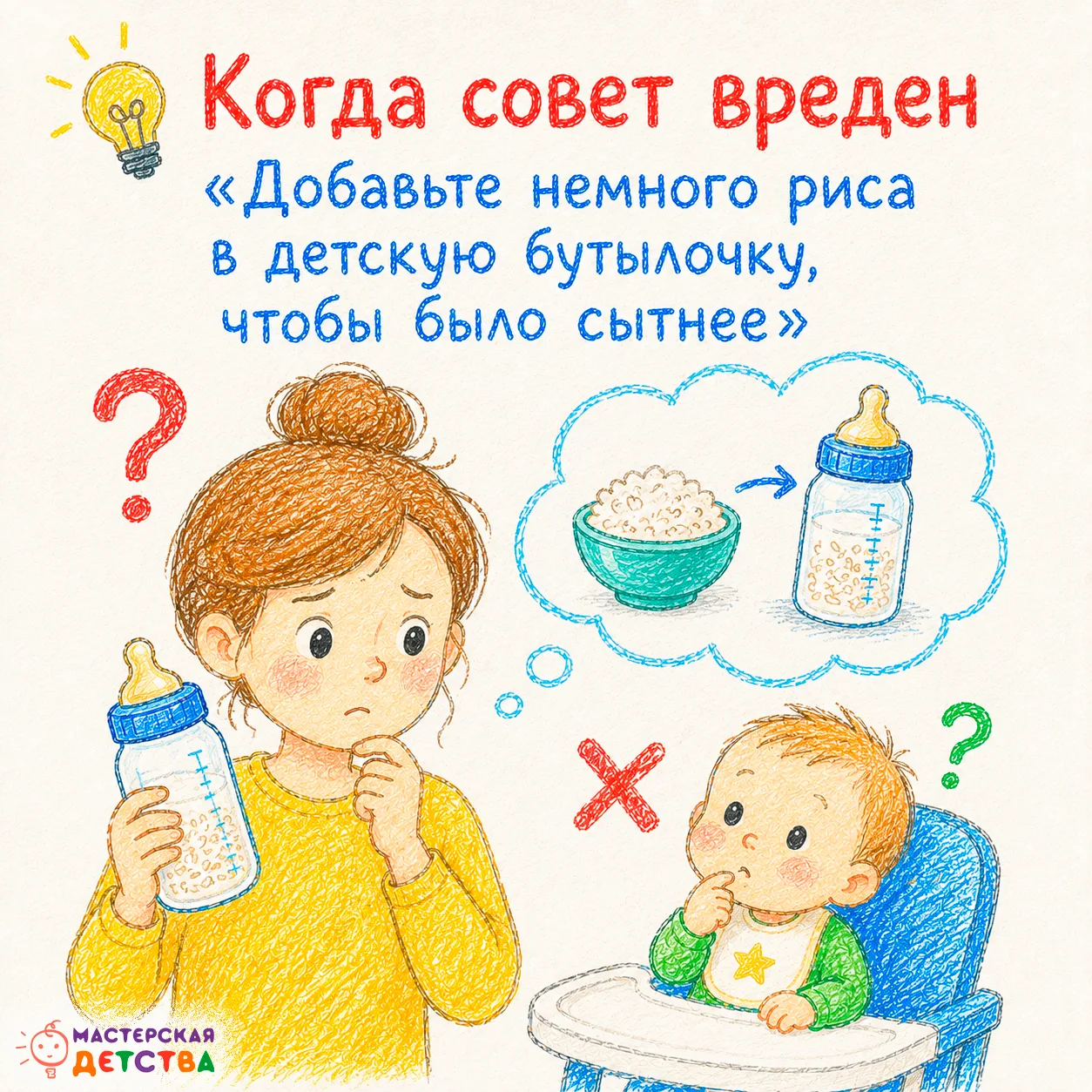💡 Когда совет вреден