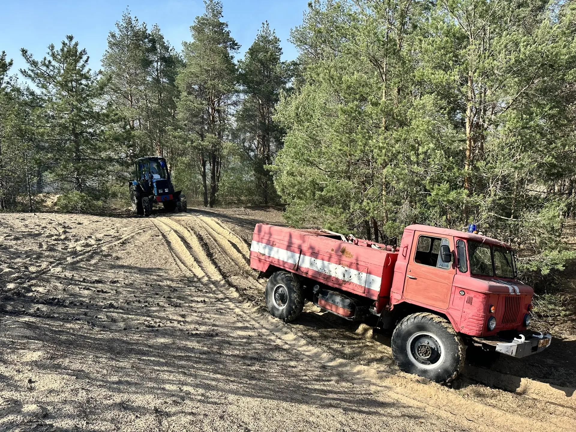 🌲🔥 Пожар в Голопристанском лесхозе ликвидирован!!