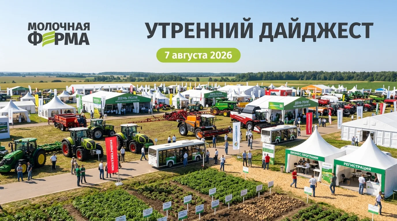 📢 Утренний дайджест АПК.